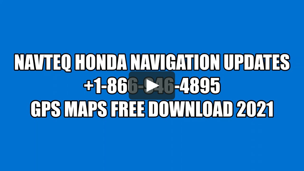 honda navigation update free download