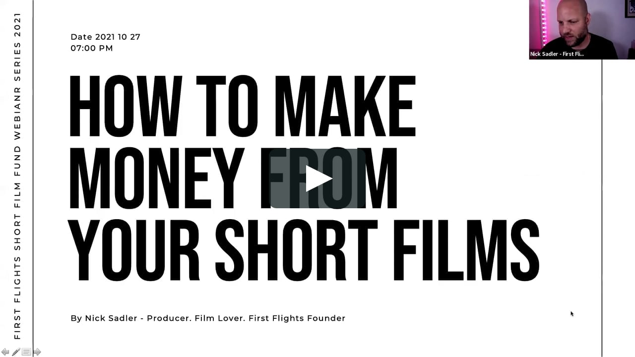 How To Make Money From Your Short Films On Vimeo