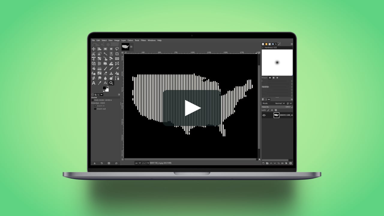Draw A Straight Line With Gimp On Vimeo