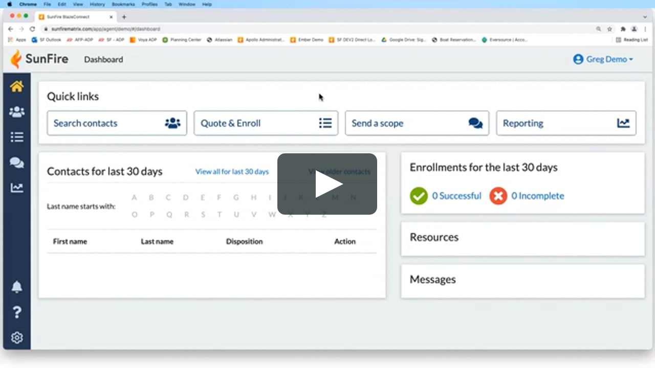 SunFire Matrix Training on Vimeo