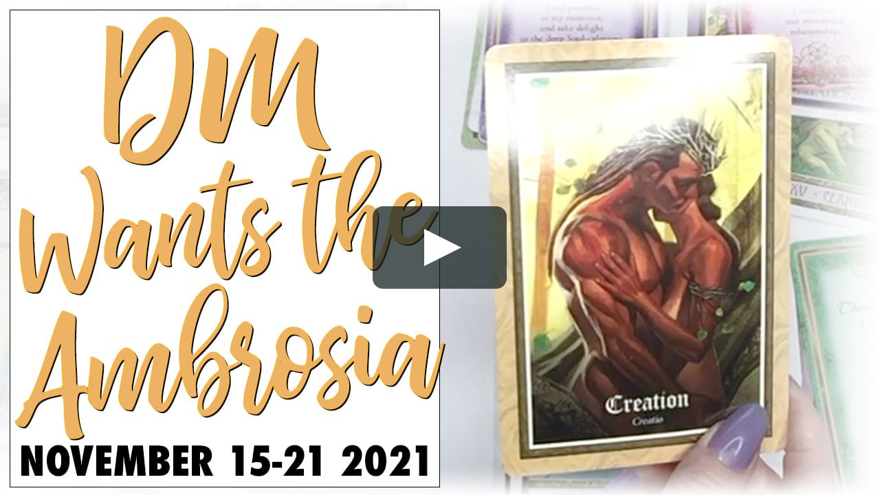Watch Divine Masculine Wants The Ambrosia Rose Weekly Love Tarot 
