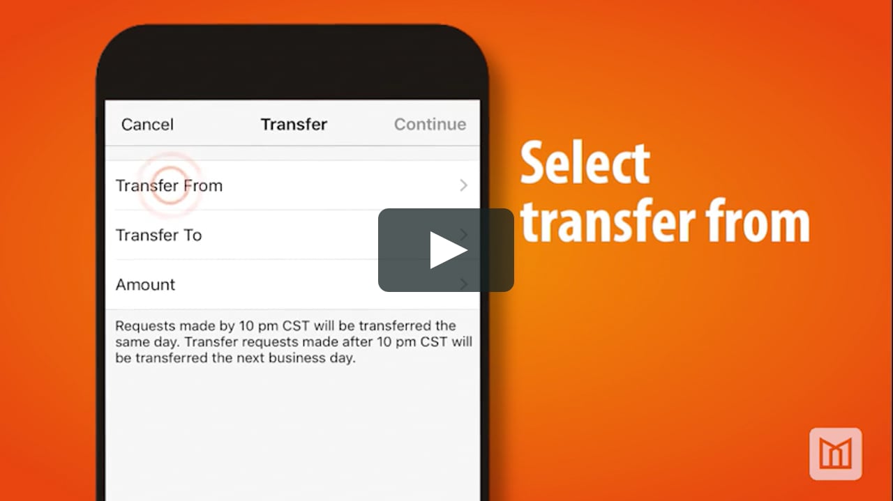 MidFirst Mobile App-Account Trans, iOS on Vimeo