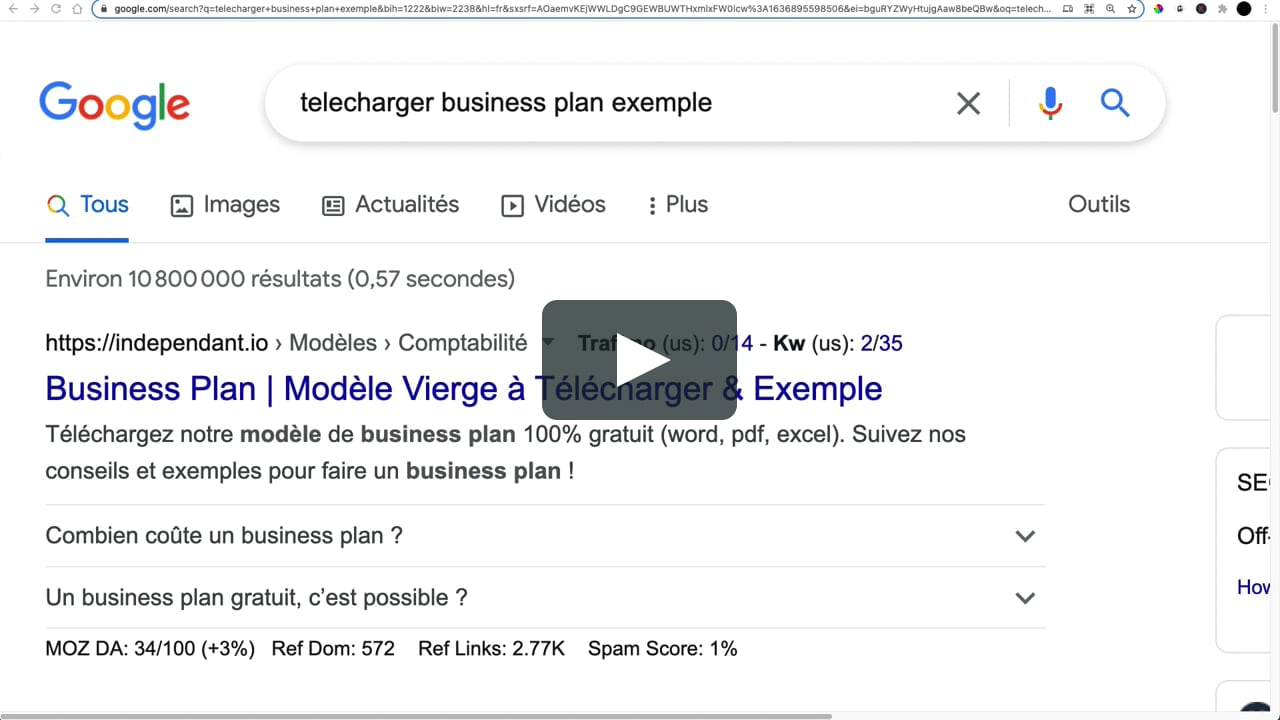 08 Exemple De Business Plan En Pdf A Telecharger On Vimeo