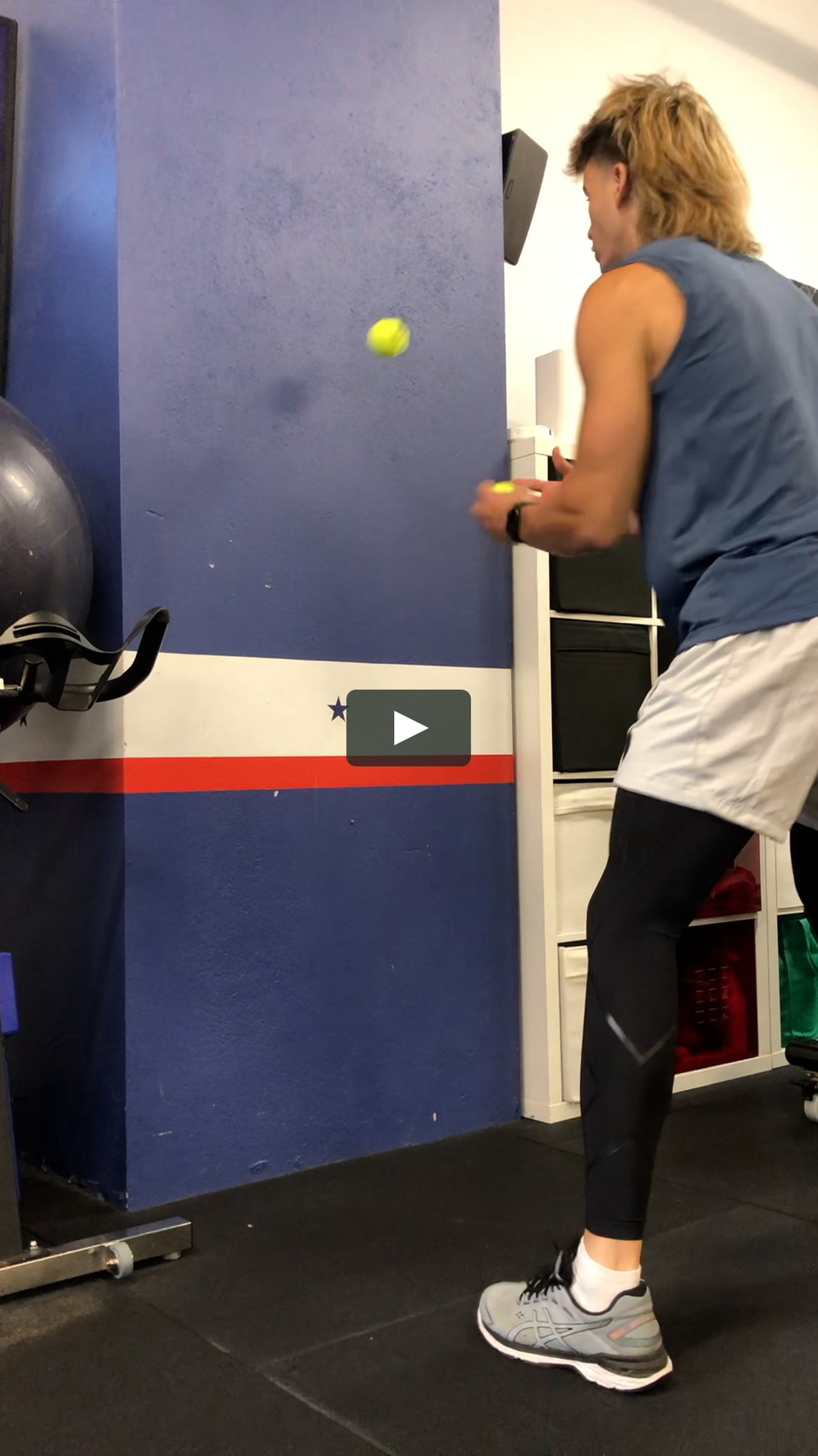 Reactions Tennis Ball Passes on Vimeo