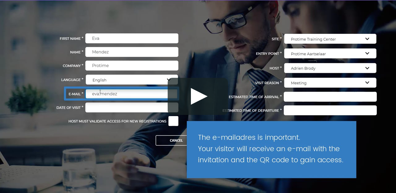 myProtime Visitors Demo (EN) on Vimeo