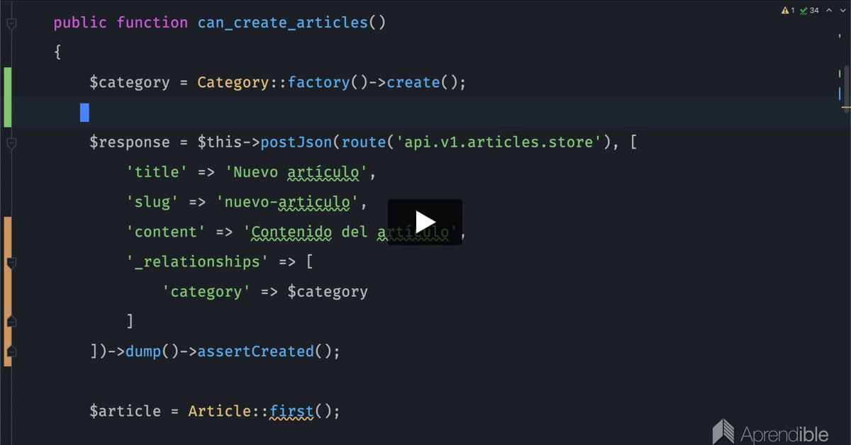 33. Creando un recurso con sus relaciones