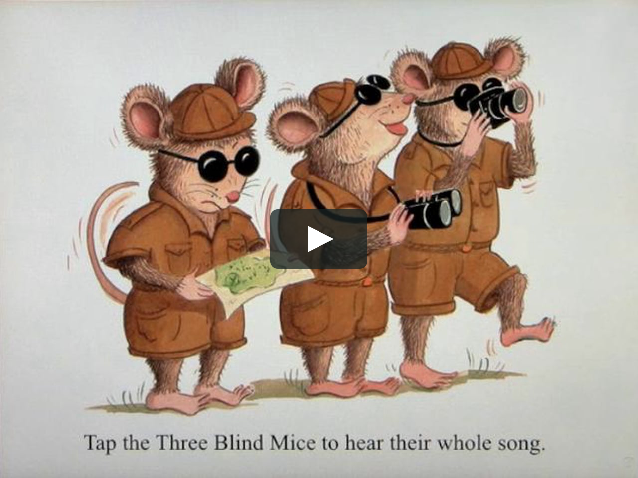 Three mice. 3 Blind Mice. Blind see. They and their Mice. Mice to see you.