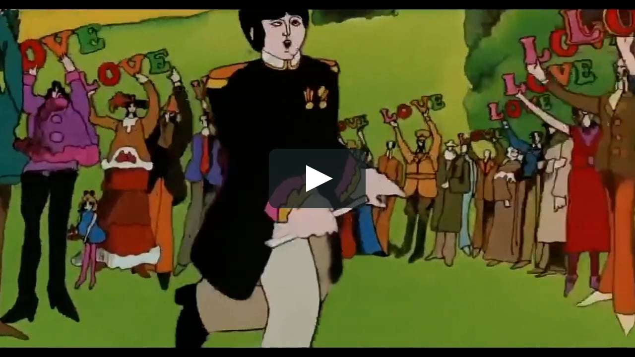 The Beatles - All You Need Is Love (From Yellow Submarine) on Vimeo
