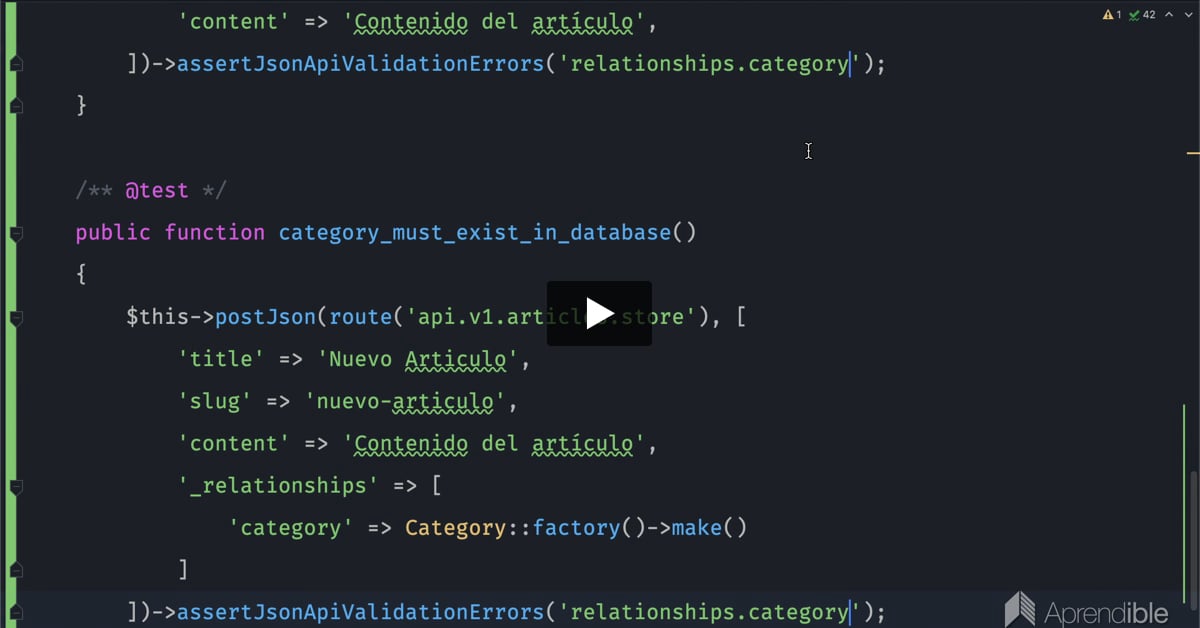34. Cómo validar relaciones