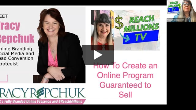How to Create an Online Program Guaranteed to Sell - Tracy Repchuk