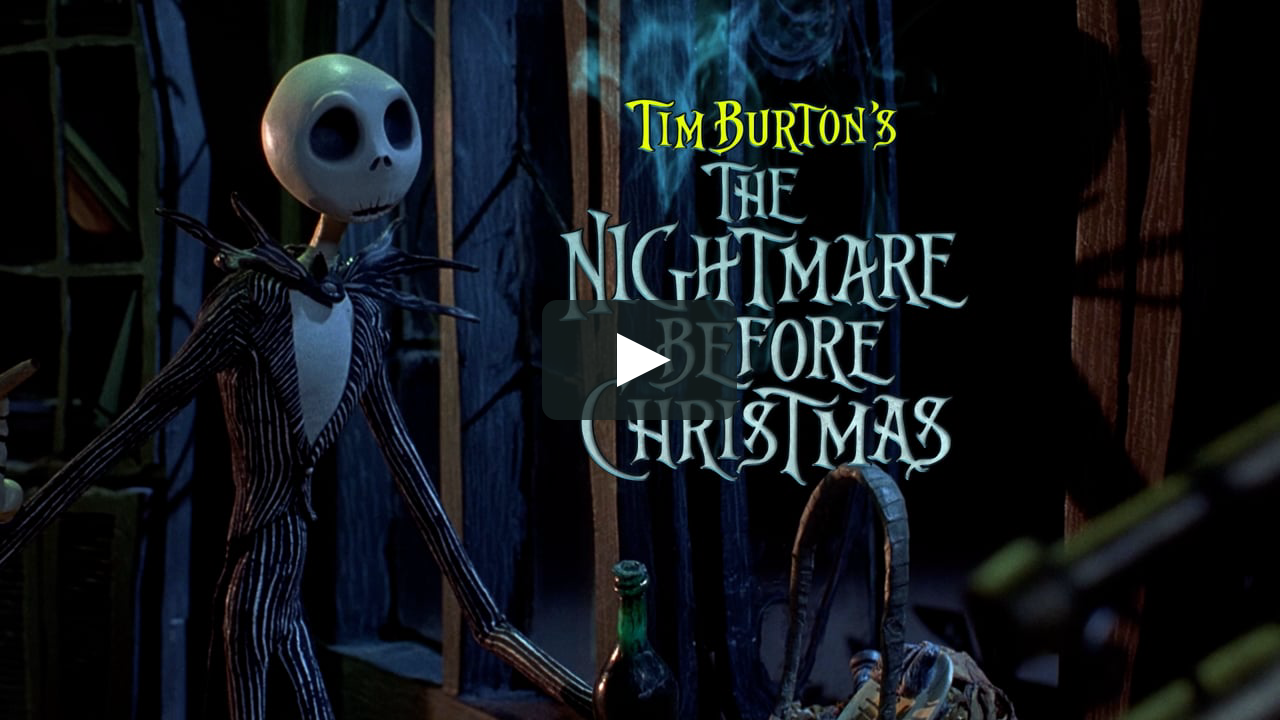 The Nightmare Before Christmas Trailer Cinewav on Vimeo