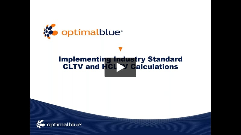 Implementing Industry Standard CLTV and HCLTV Calculations