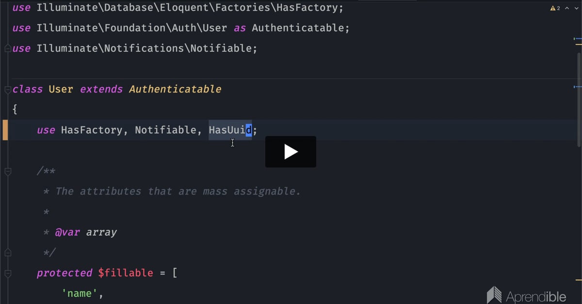 42. Cómo utilizar UUIDs como llave primaria en Eloquent