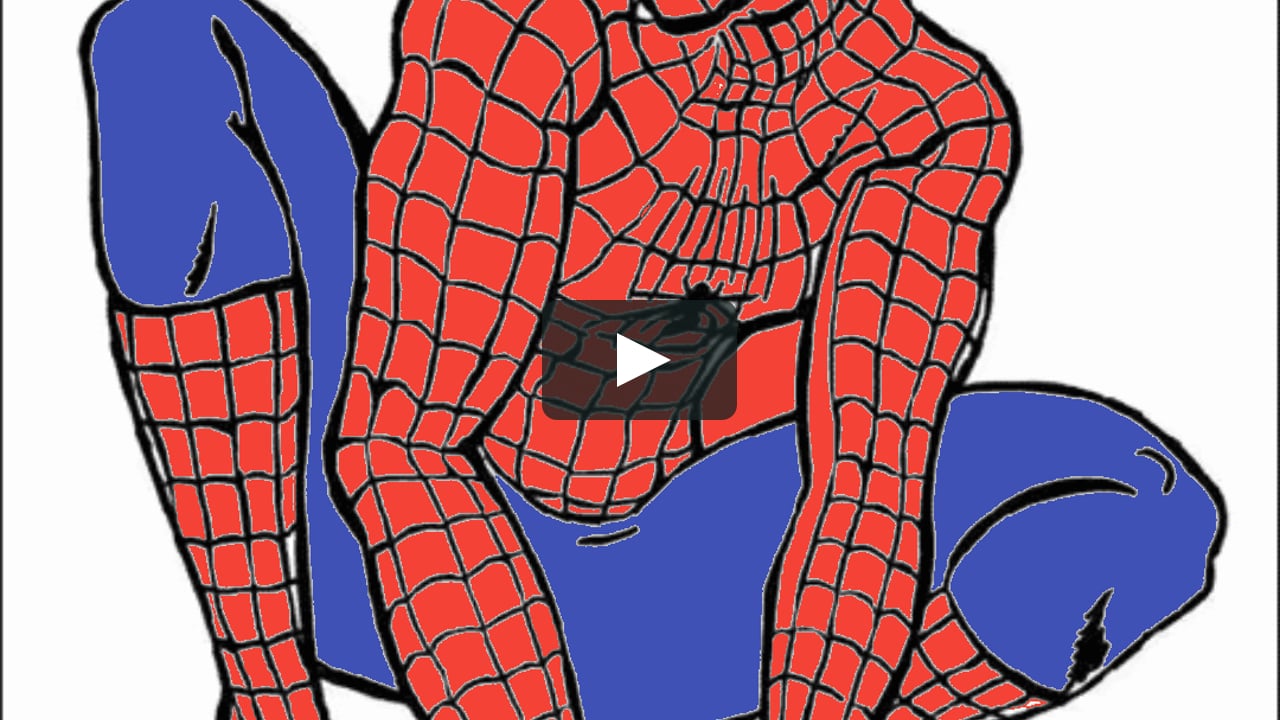 Spiderman värityskuva lapsille tulostettavat  on Vimeo