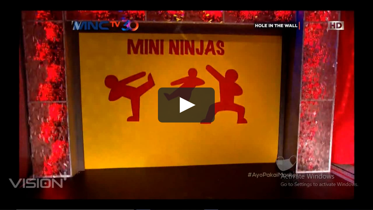 Hole In The Wall Mini ninjas vs Go for the gold  on Vimeo