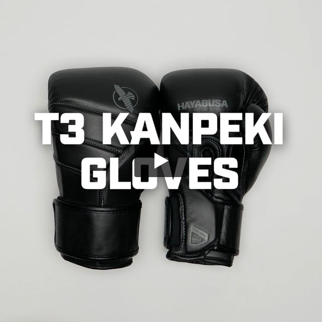 Hayabusa T3 Kanpeki Leather Boxing Gloves | Smooth Leather Finish 
