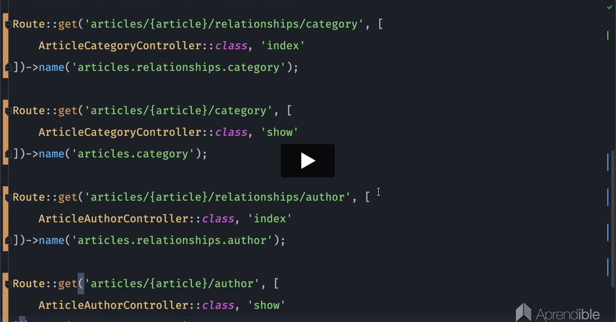 45. Implementando los links de relaciones