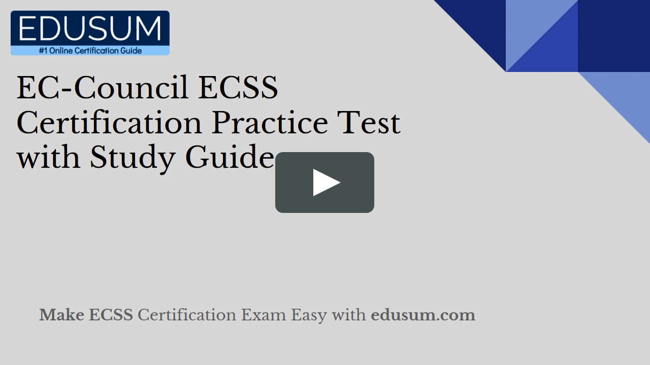 ECSS Prüfungsvorbereitung