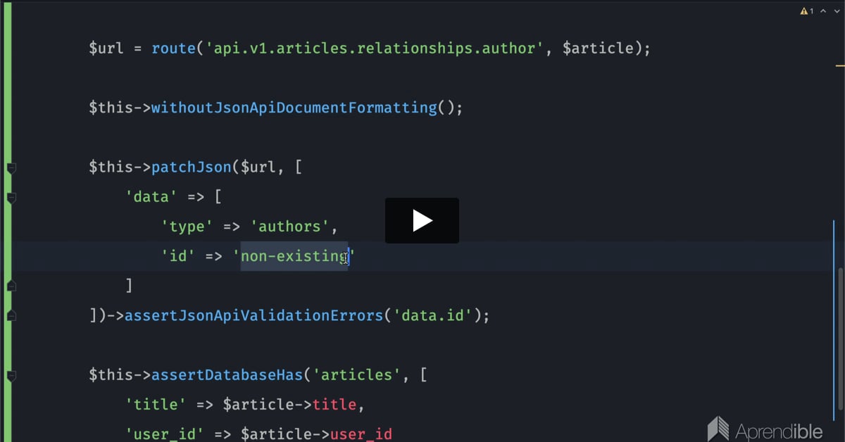 47. Validación de los links de relaciones