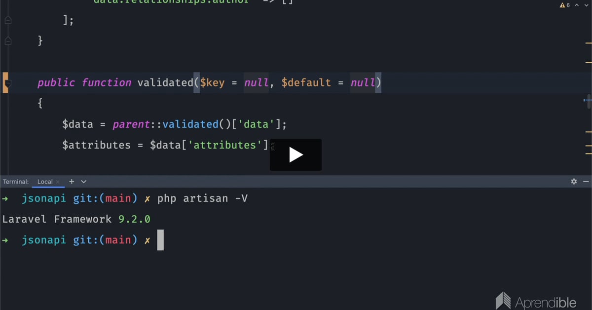 48. Actualizando la API a Laravel 9