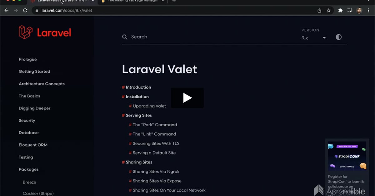 3. Entorno de desarrollo para Laravel 9 en Mac