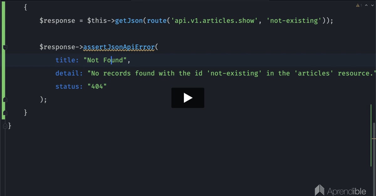 50. Custom assertion para verificar errores JSON:API