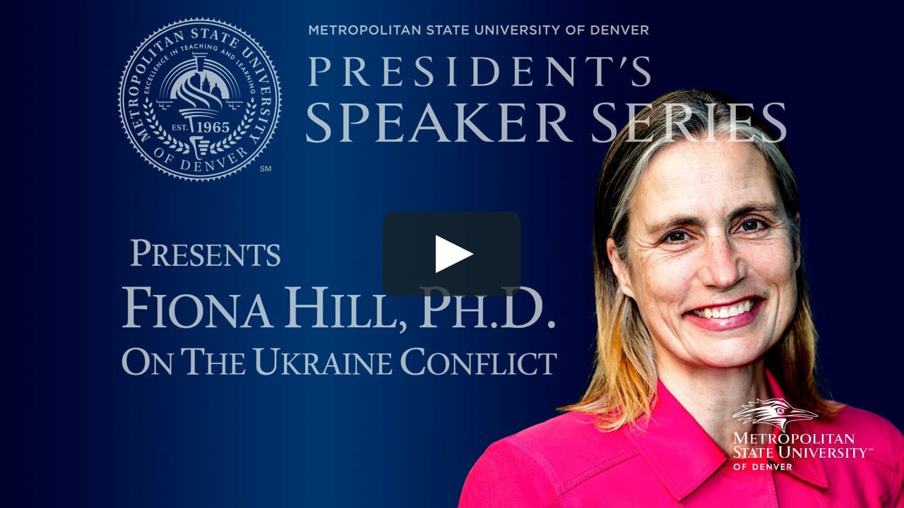 President S Speaker Series Fiona Hill Mp4 On Vimeo