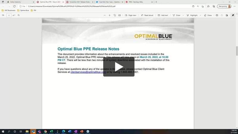 2022-03-17 1300 March 2022 Release Webcast - Optimal Blue PPE