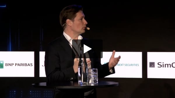 Ashley Sheen speaks at the Post Trade 360 conference in Stockholm - live video recording