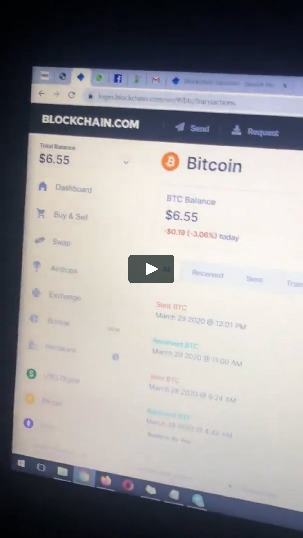 send fake bitcoin transaction online