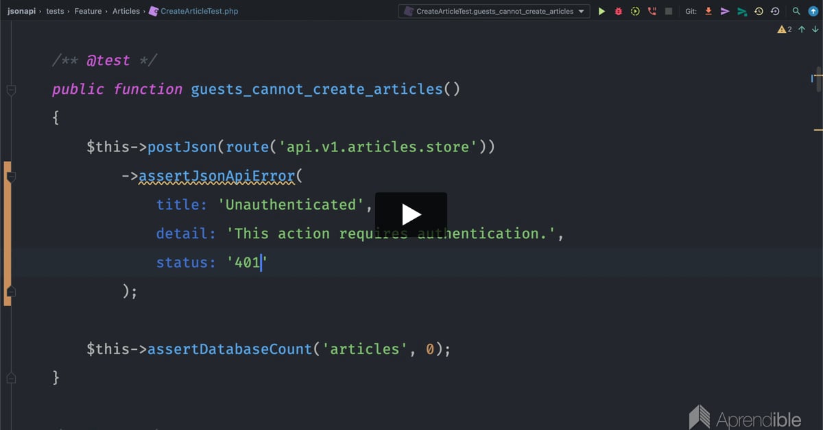 57. Interceptando el error de autenticación