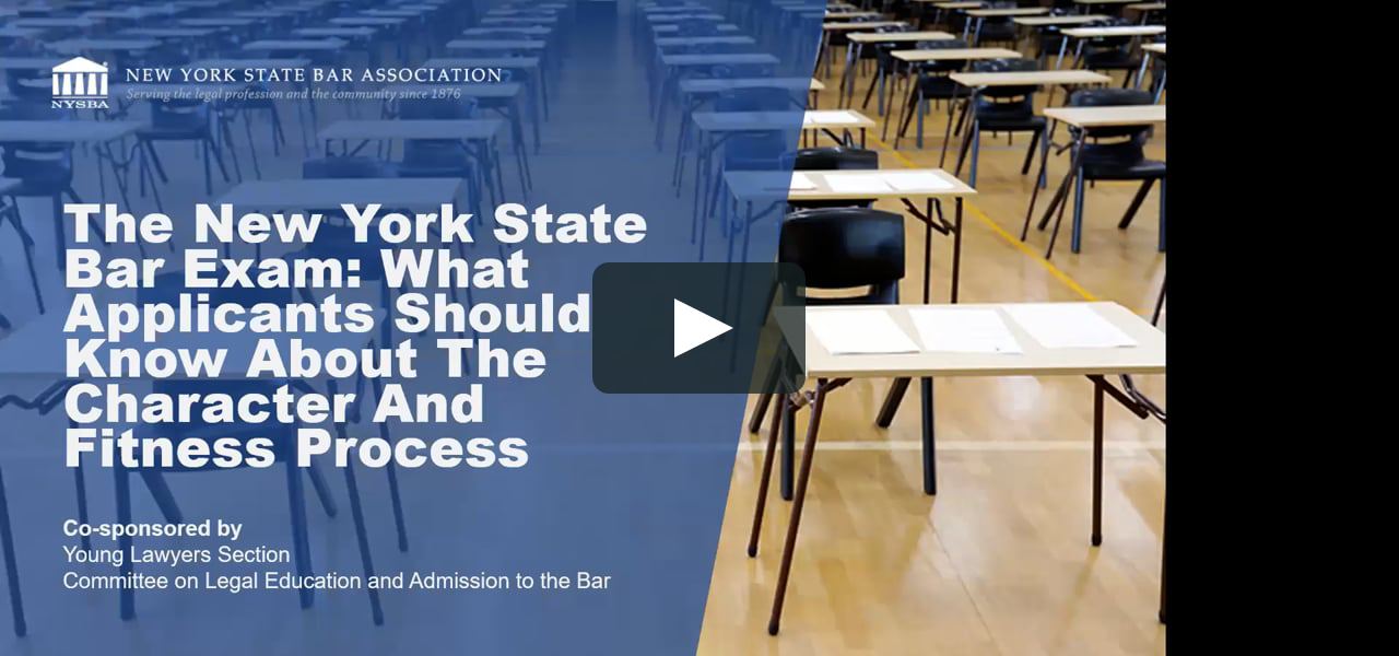 The New York State Bar Exam What Applicants Should Know About the