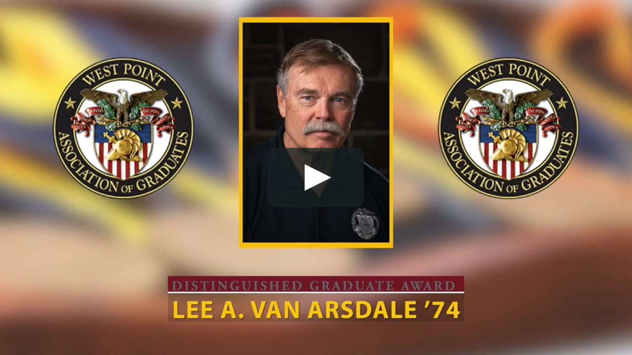2022 Distinguished Graduate COL (R) Lee A. Van Arsdale '74 on Vimeo