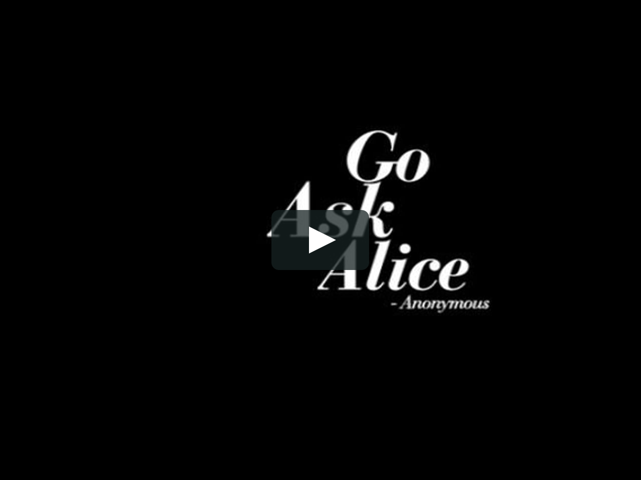 go ask alice movie trailer