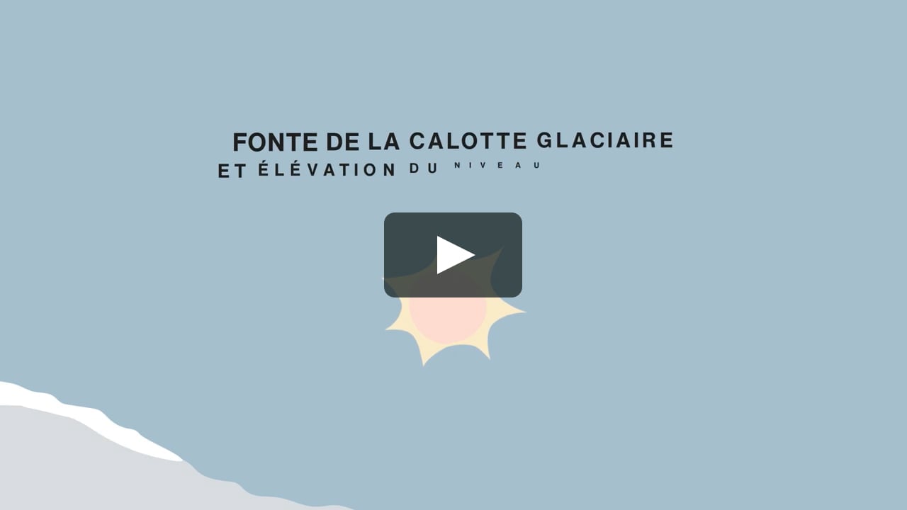 Fonte De La Calotte Glaciaire élévation Du Niveau De La Mer On Vimeo