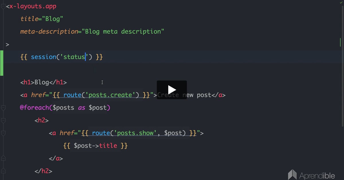 17. Mensajes de sesión en Laravel 9