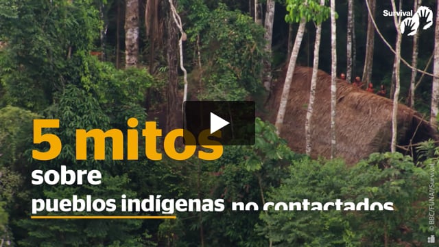 5 mitos sobre pueblos indígenas no contactados desmontados