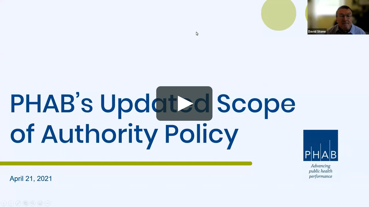 Webinar PHAB Scope of Authority on Vimeo