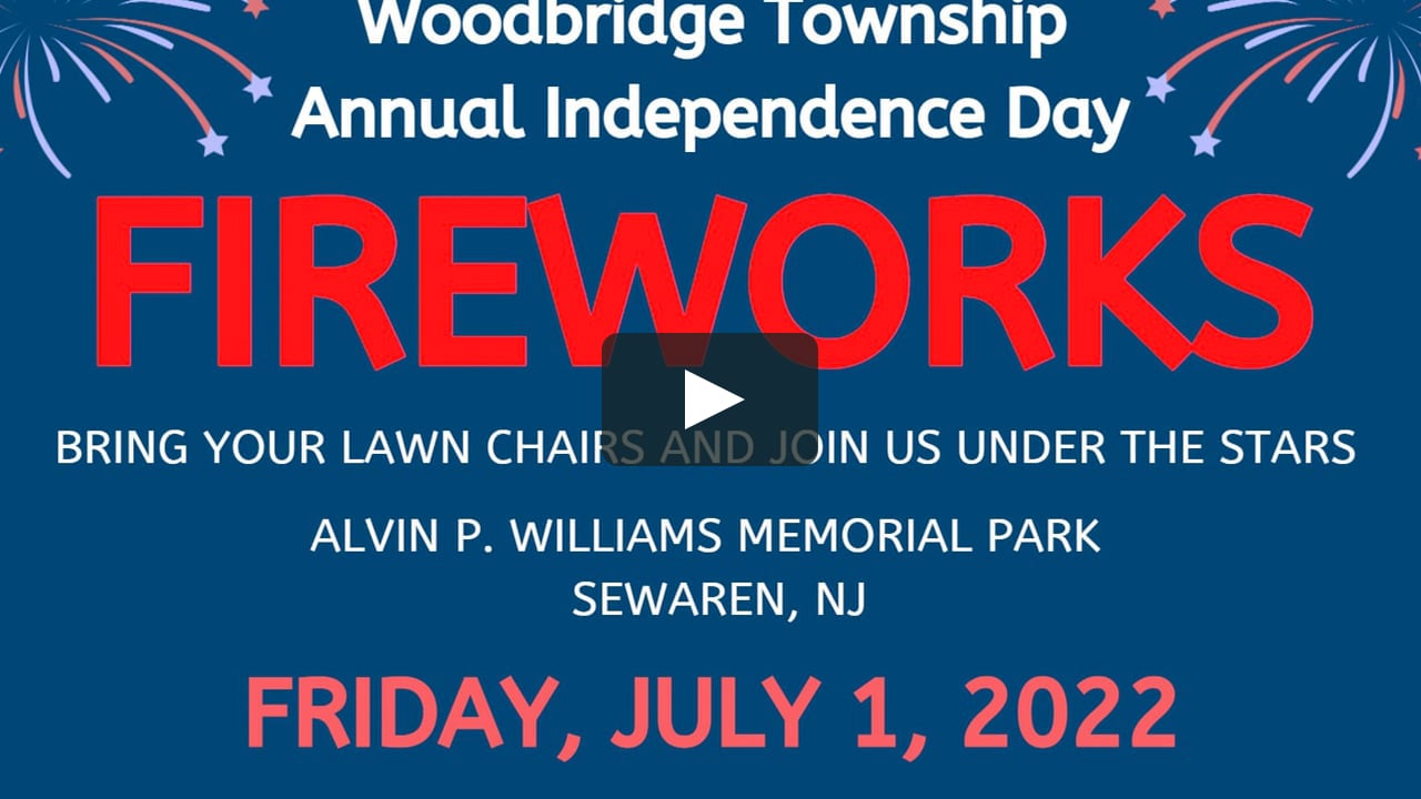woodbridge township fireworks 2018