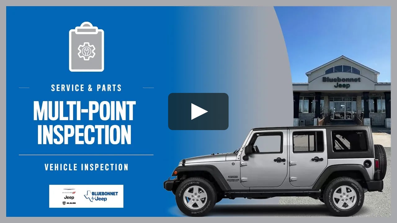 Jeep Multi-Point Inspection New Braunfels, TX _ Bluebonnet Jeep Vehicle  Inspection on Vimeo