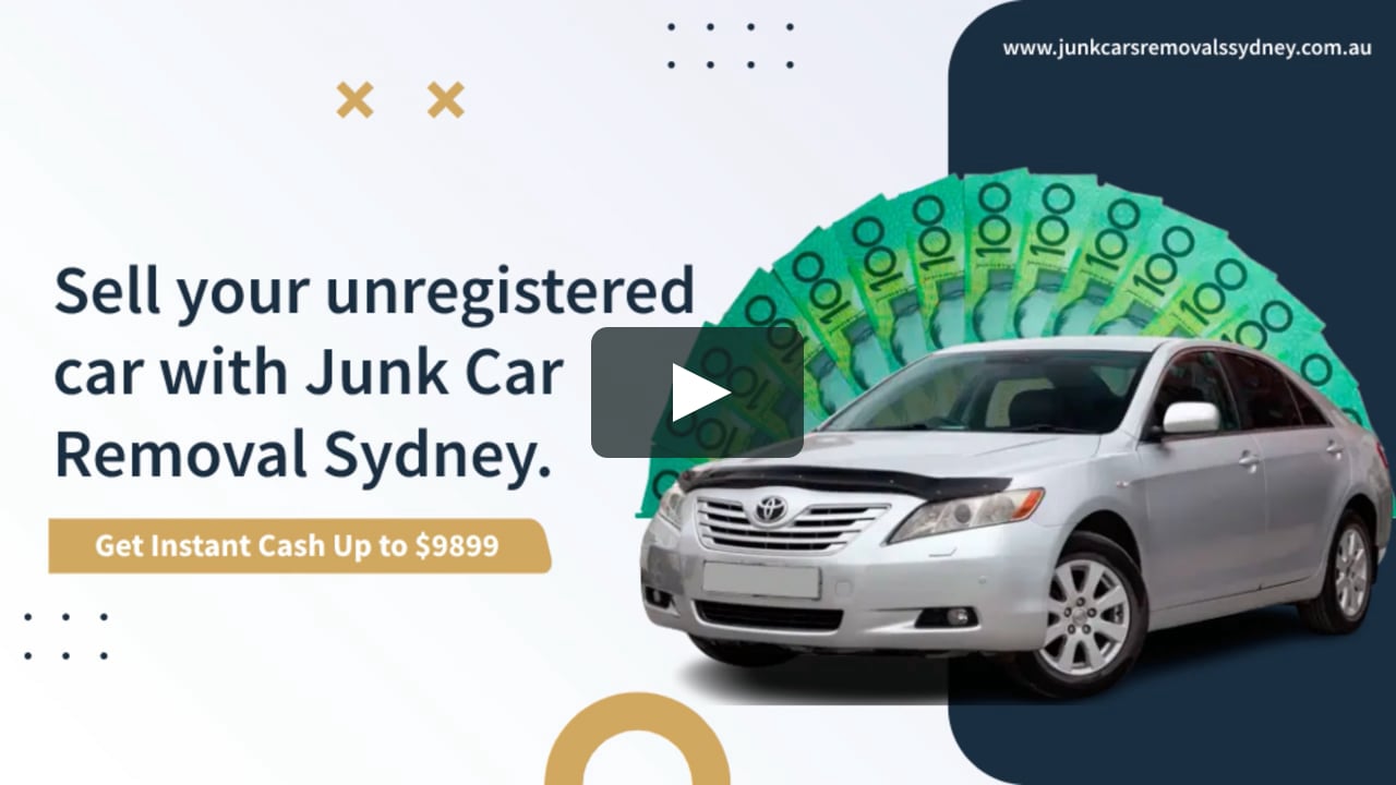 Cash For Unregistered Cars (Junk).Mp4 On Vimeo