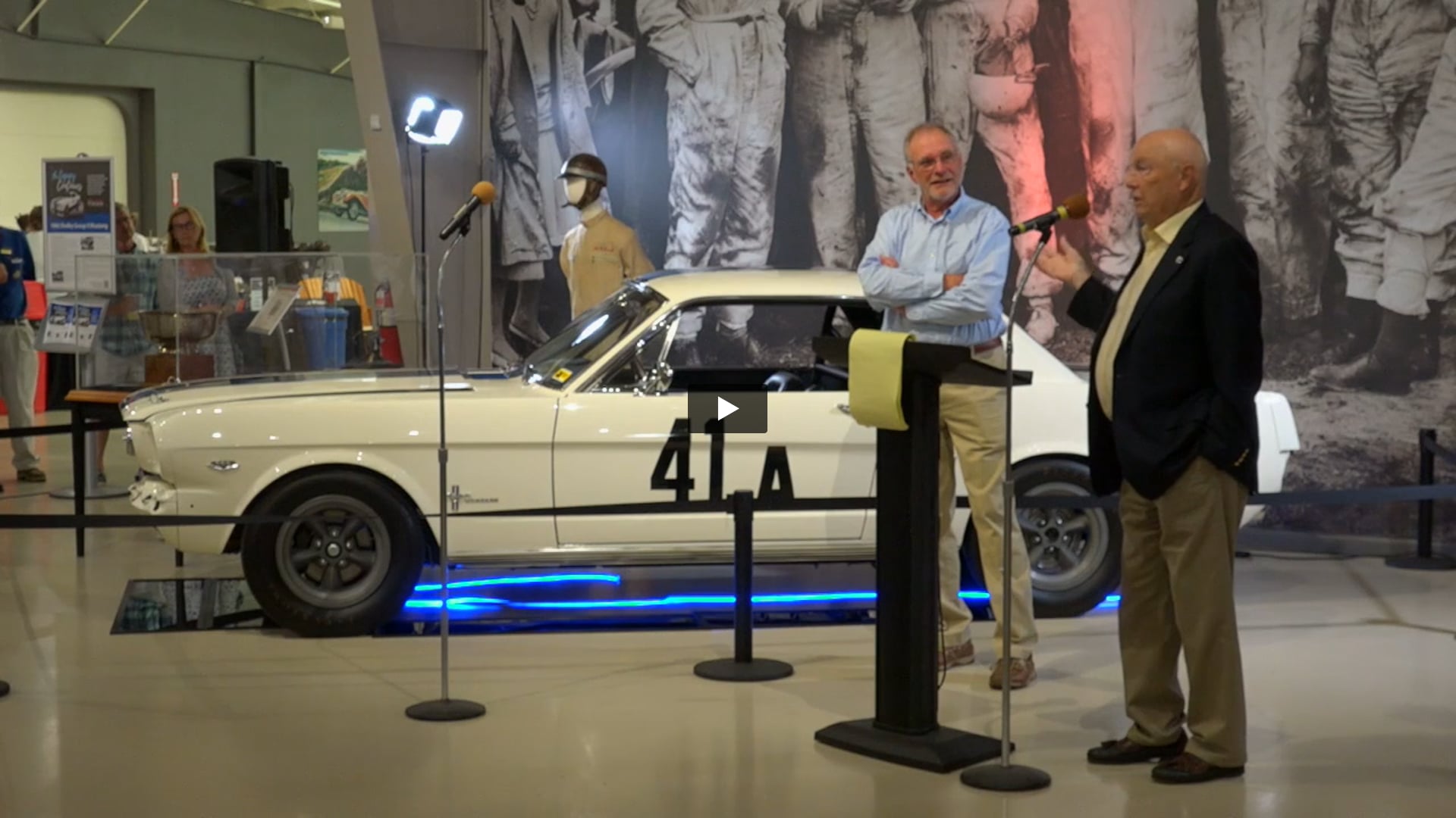 Talkin' Town Talk - Shelby 66 Mustang Unveiling at the Owls Head Transportation Museum