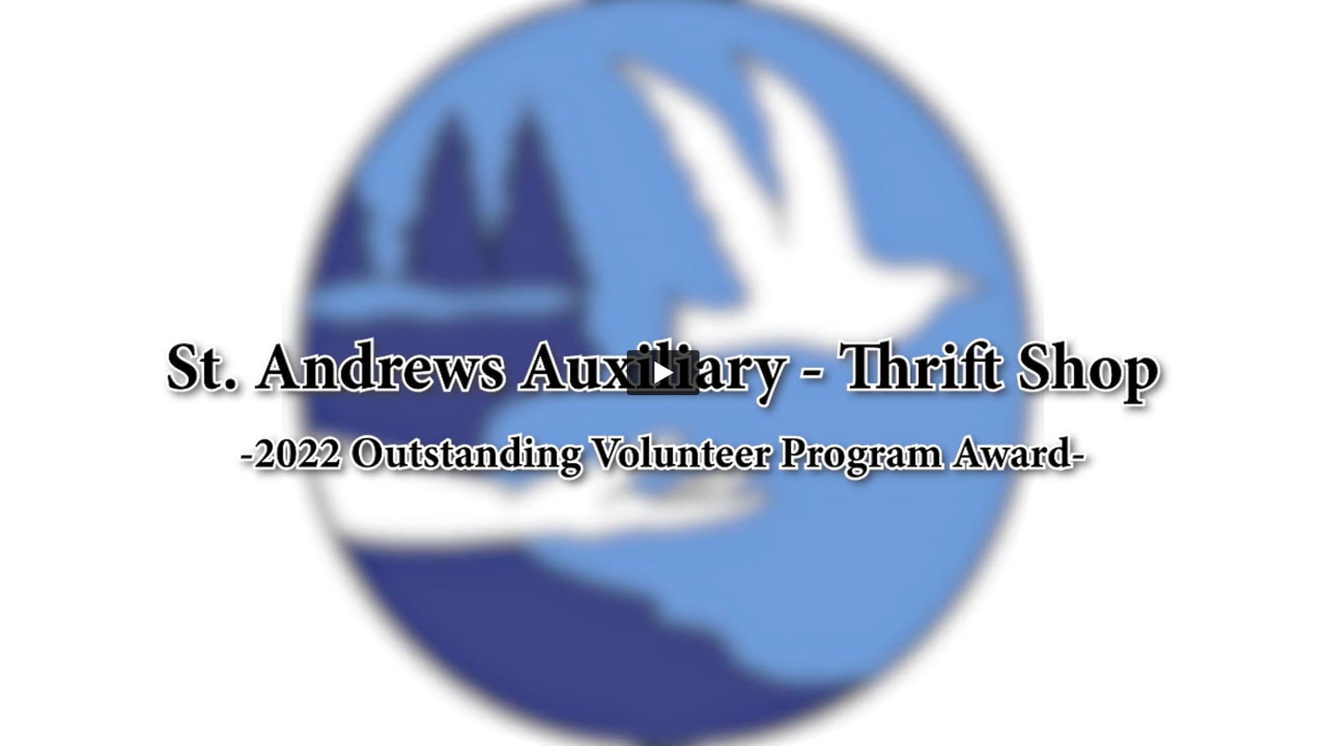 St. Andrews Auxiliary - Thrift Shop 2022 Outstanding Volunteer Program Award