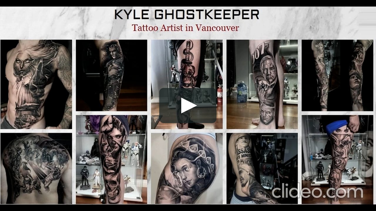 Kyle Ghostkeeper tattoo artist Vancouver.mp4 on Vimeo