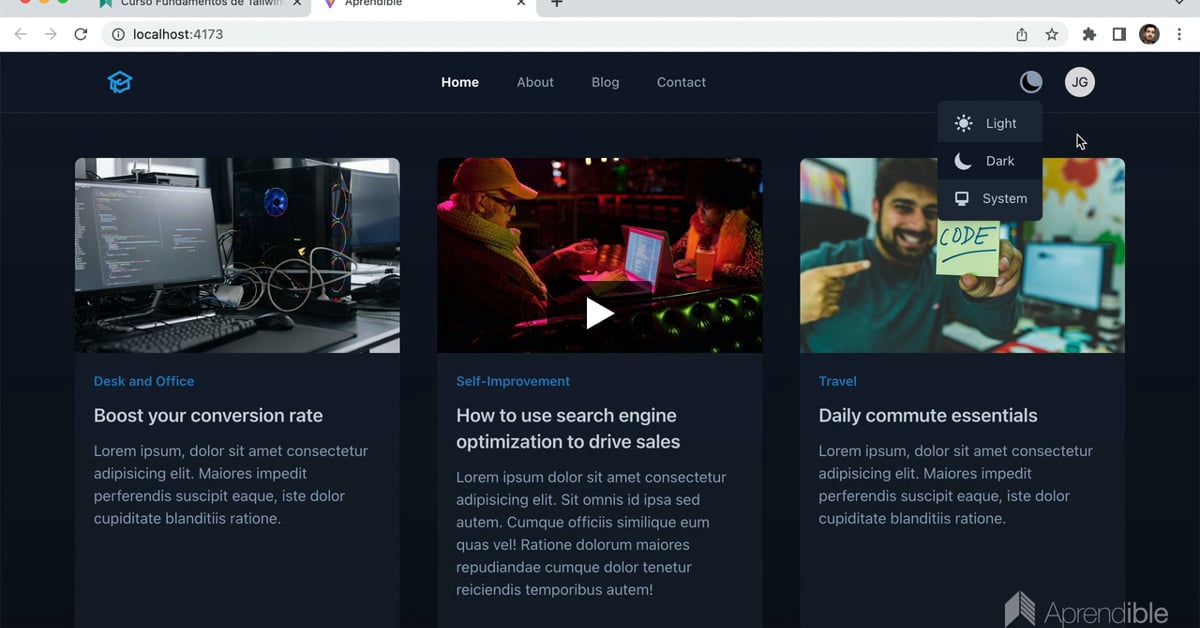28. Cómo activar links de navegación en Laravel 9