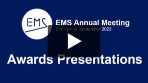 Vimeo: EMS2022 –  PSE.awards.1 – Award Presentations