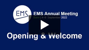 Vimeo: EMS2022 – PSE.cc.2 – EMS2022 Opening & Welcome