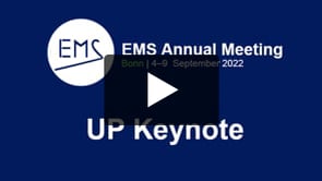 Vimeo: EMS2022 – PSE.keynotes.3 – Keynote Presentation Understanding Weather & Climate Processes