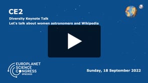 Vimeo: EPSC2022 – CE2 - Diversity Keynote Talk
