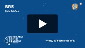 Vimeo: EPSC2022 – BR5 – Briefing Friday 23 September 2022